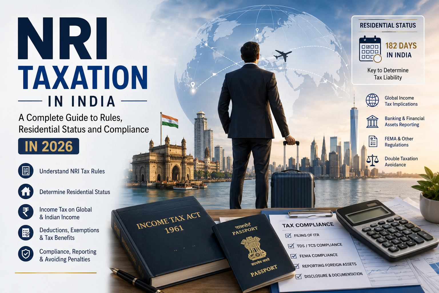 NRI Taxation In India: A Complete Guide To Rules, Residential Status And Compliance In 2026